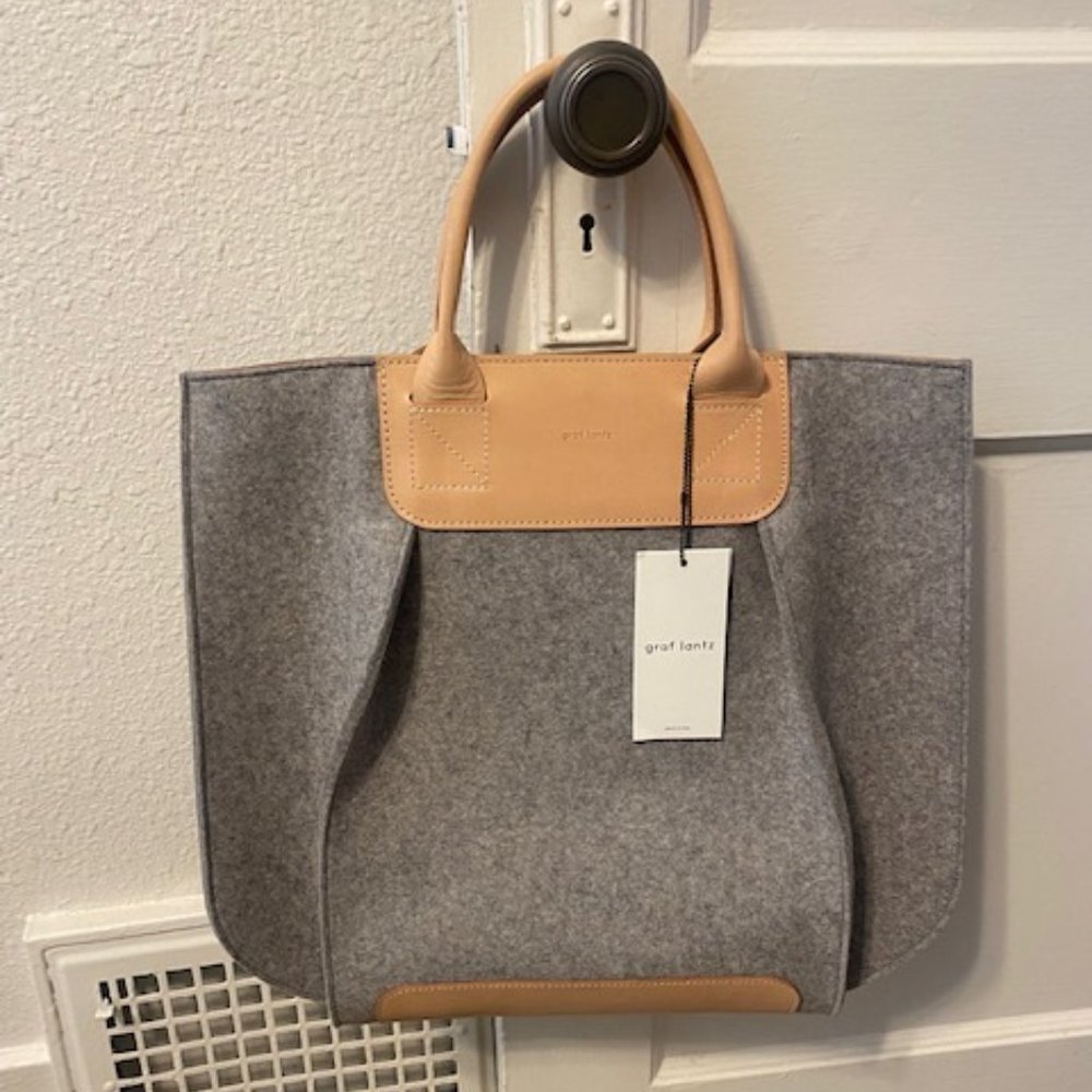 GRAF LANTZ - NWT direct from designer. Frankie Merino Wool Felt Tote.